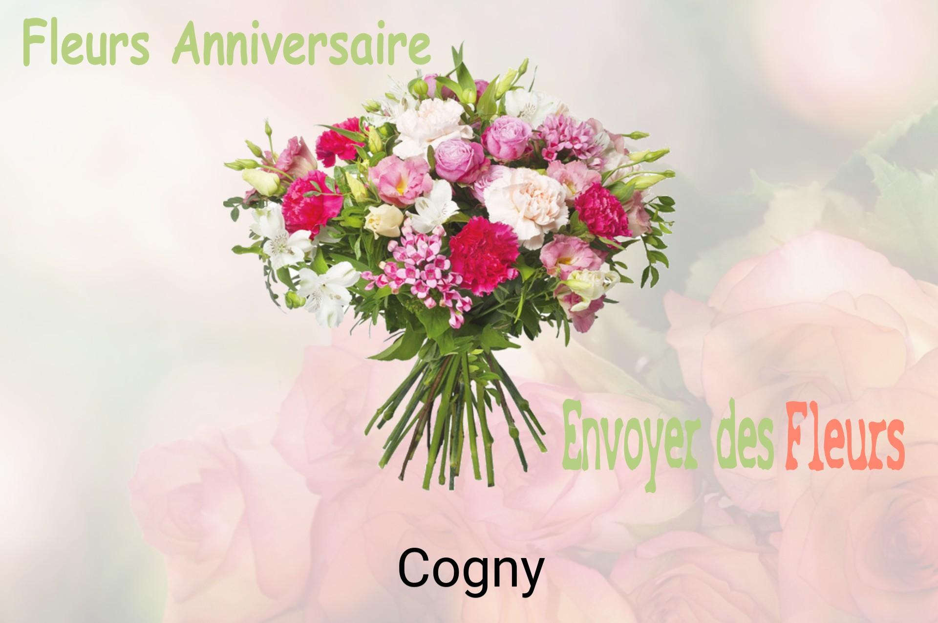 Bouquet de fleurs d’anniversaire livré à Cogny